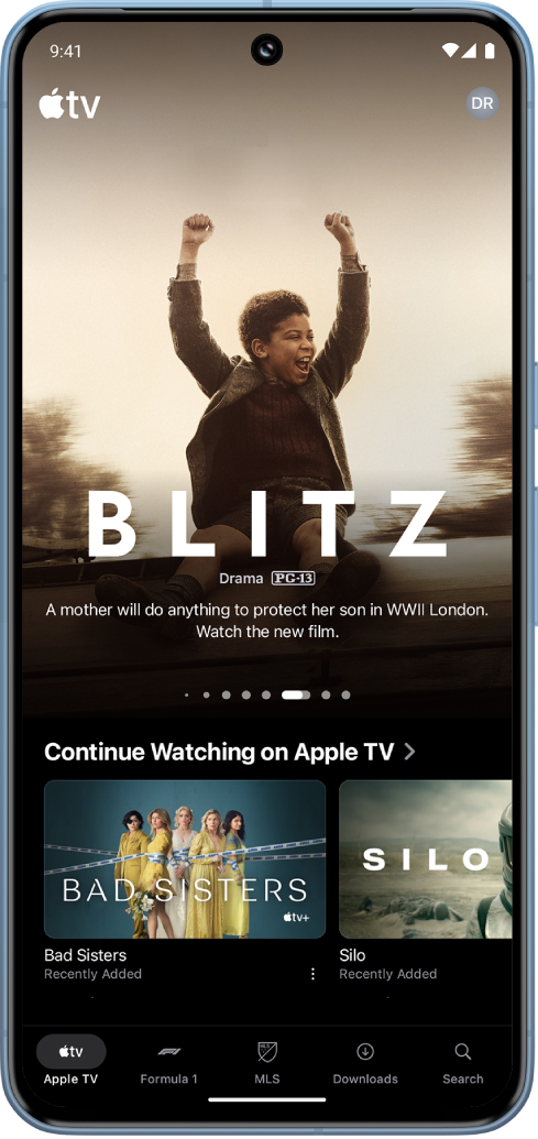 Karta Apple TV.