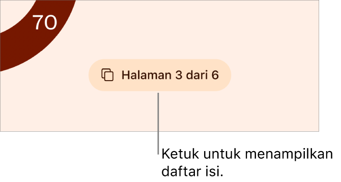Dokumen terbuka dengan jumlah halaman “3 dari 3” di tengah bawah layar.