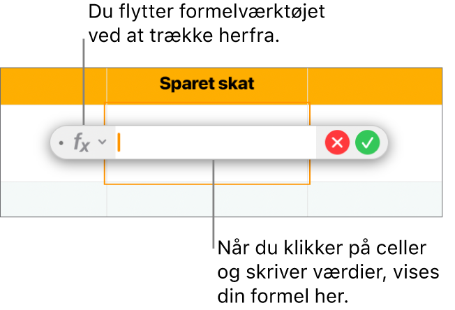 Formelværktøjet.