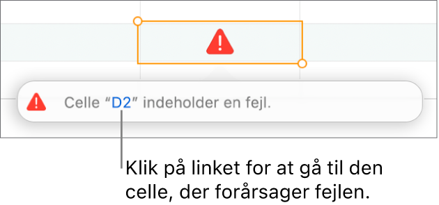 Link til en cellefejl.