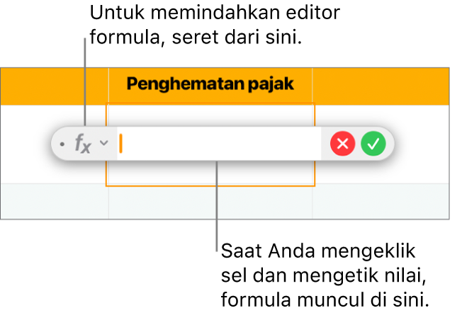 Editor Formula.