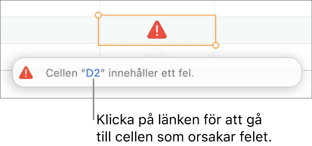 En cellfelslänk.