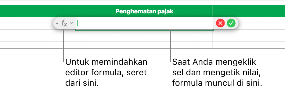 Editor Formula.