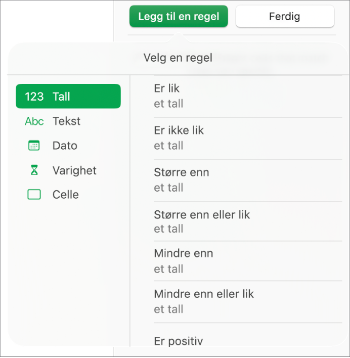 Typer celleuthevingsregler.
