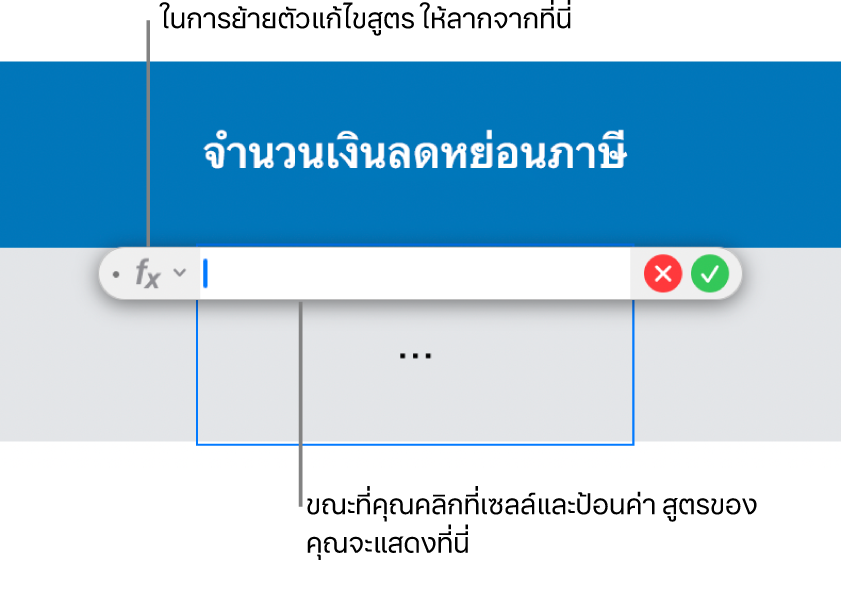 ตัวแก้ไขสูตร