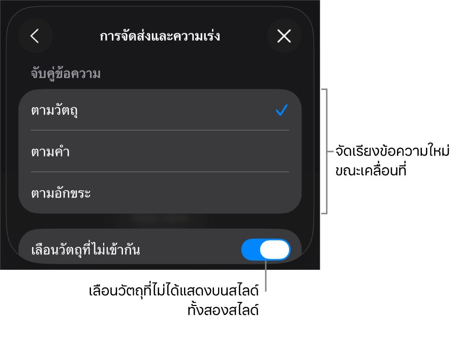 ตัวเลือกการจัดส่งและการเร่งของการเคลื่อนย้ายมหัศจรรย์ในบานหน้าต่างการเร่ง