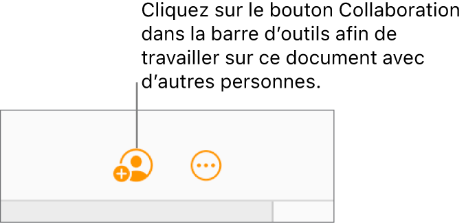 Bouton Collaboration dans la barre d’outils.