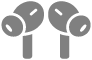 「AirPods」タブ
