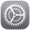 Symbol for Systemindstillinger