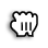 Cursore con mano chiusa