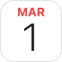 El ícono de Calendario.