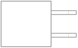 Apple 18-ওয়াটের USB-C পাওয়ার অ্যাডাপ্টার।