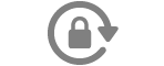 縦向き画面ロックのステータスアイコン。