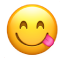 ರುಚಿಕರ ಎಮೋಜಿ.