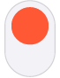 ଏକ ଗାଢ଼ ଲାଲ୍ ବୃତ୍ତ