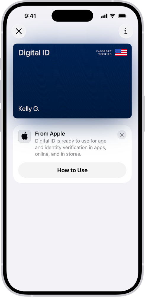「銀包」App 中的 Digital ID。
