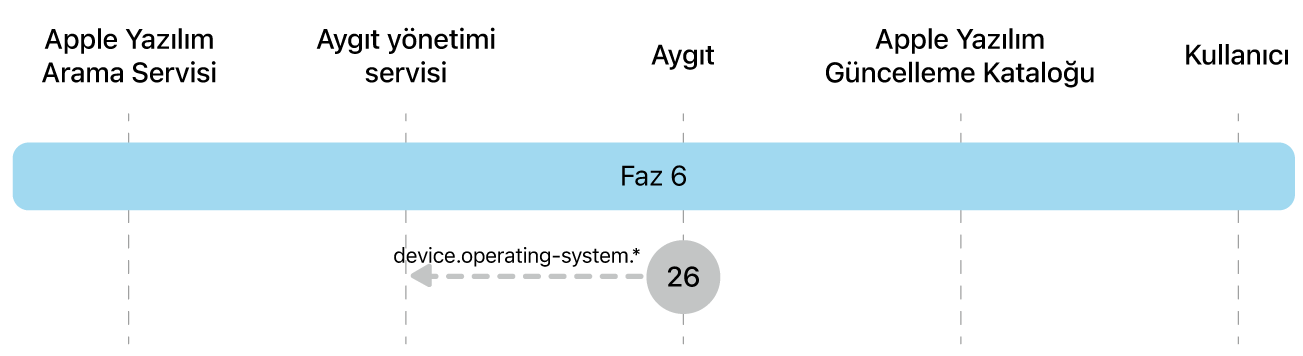 Apple yazılım güncellemelerini uygulatmanın 26. adımını gösteren 6. aşama.