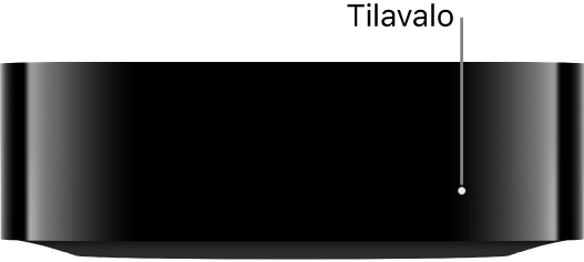 Apple TV 4K, jossa on tilavalo
