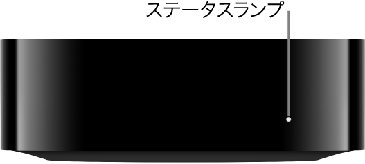 Apple TV 4Kとステータスランプ