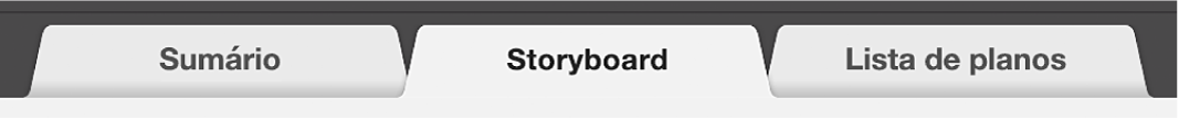 Separador Storyboard do trailer