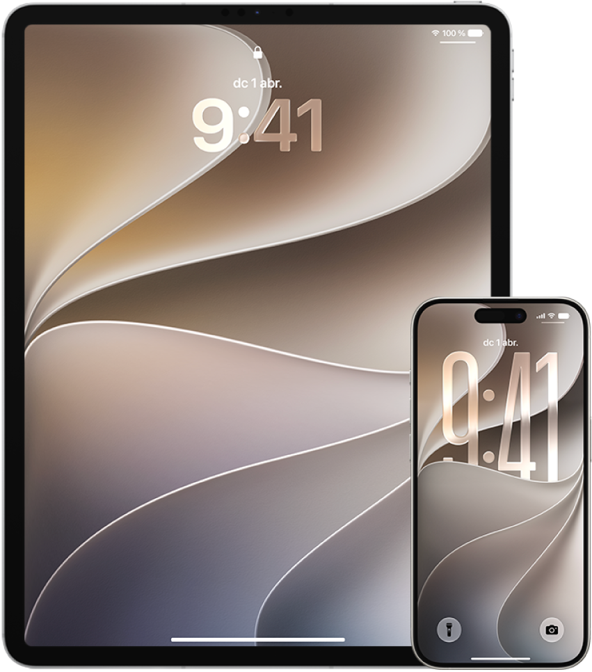 Un iPhone i un iPad