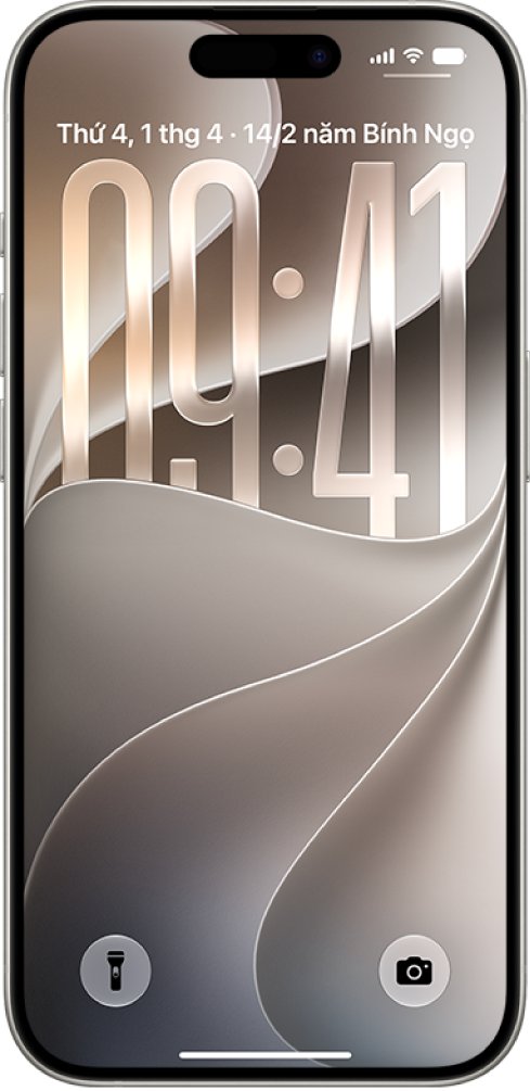 Một iPhone.