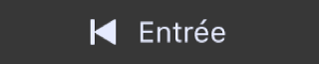 Bouton « Aller au point d’entrée » de la Touch Bar