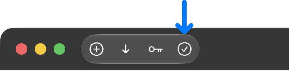 Bouton Tâches d’arrière-plan dans la barre d’outils
