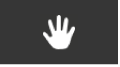 O botão Ferramenta de Mão na Touch Bar