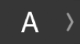 O botão Aparência do Texto na Touch Bar