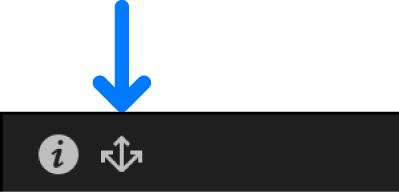 O botão Compartilhar na parte superior do inspetor.