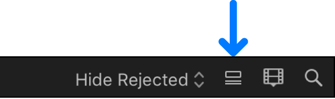 Botão Visualização por Lista
