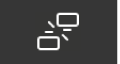 O botão Substituir Conexões de Clipes na Touch Bar