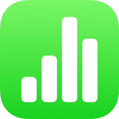 أيقونة تطبيق Numbers لـ iCloud.