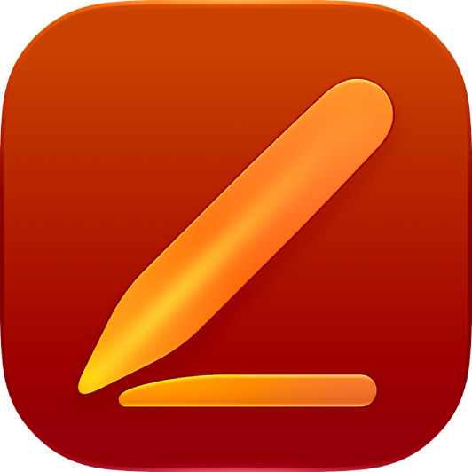 The Pages app icon.