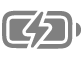 the charging battery icon