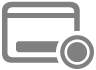 The recording screen icon