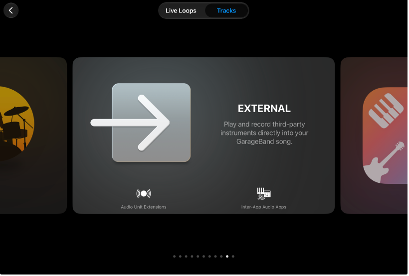 Figure. Sound browser showing Audio Unit Extensions.