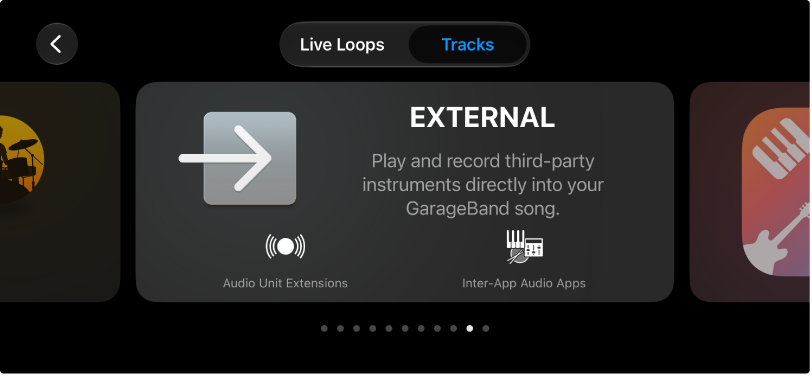 Figure. Sound browser showing Audio Unit Extensions.