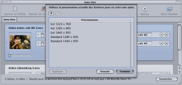 Figure. Layout manager dialog.