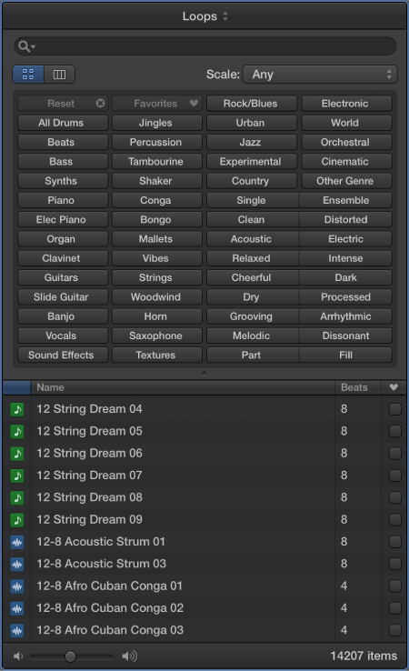 Figure. Loop Browser.