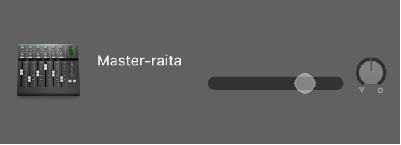 Master-raita Raidat-alueella.