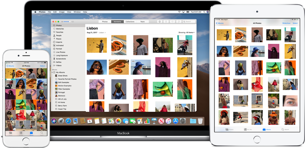 Спільна колекція на iPhone, iPad і Mac.