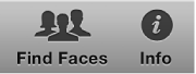 Image of Find Faces button