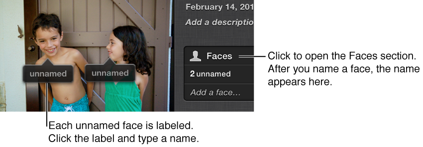 Image of unnamed label for faces