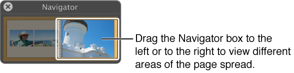 Image of the navigator box