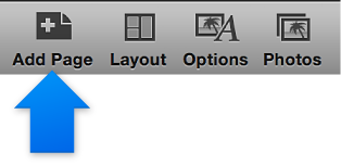 Image of the Add Page button