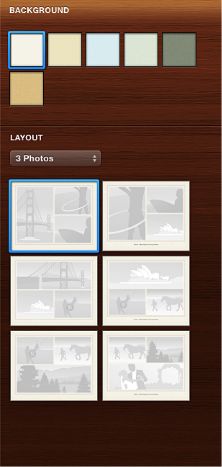Image of page layout tools in the Design pane