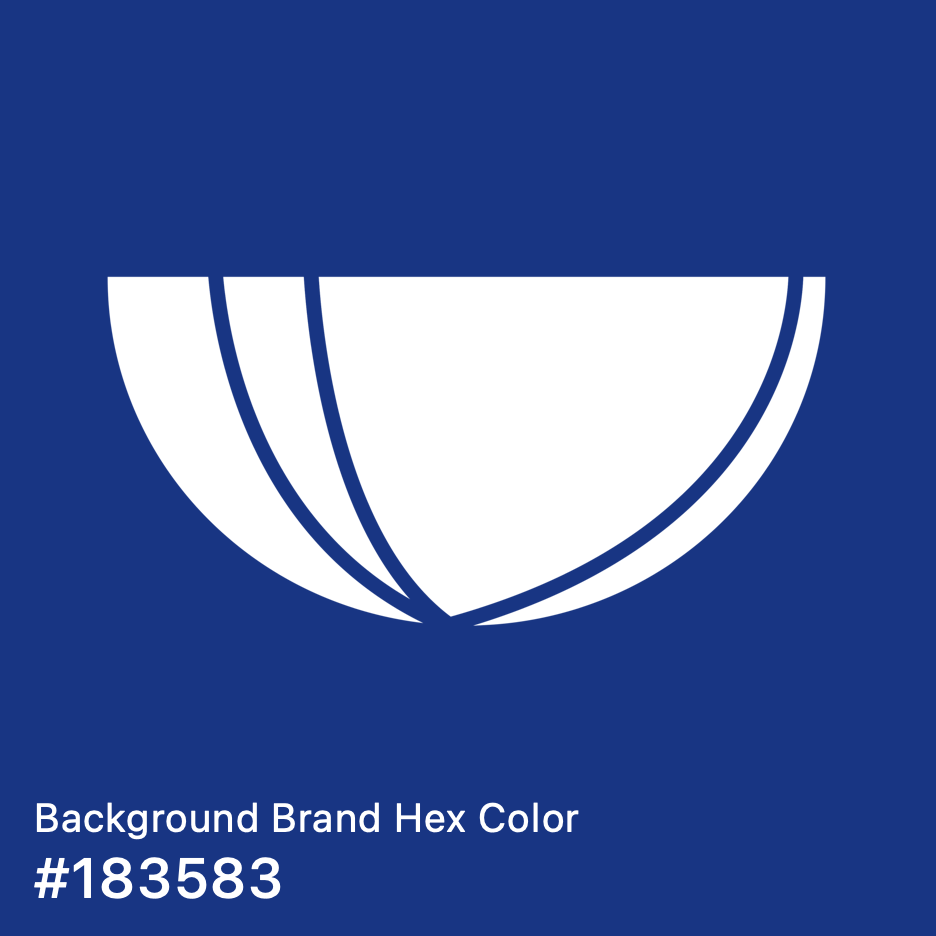 Preferred example of 1:1 white logo