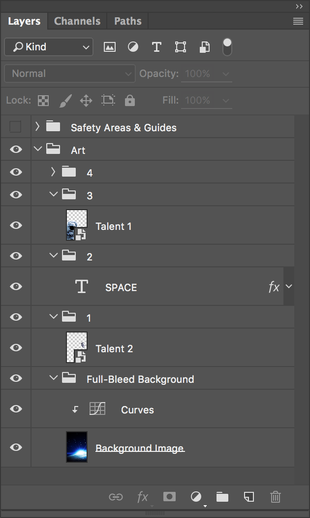 Photoshop layers